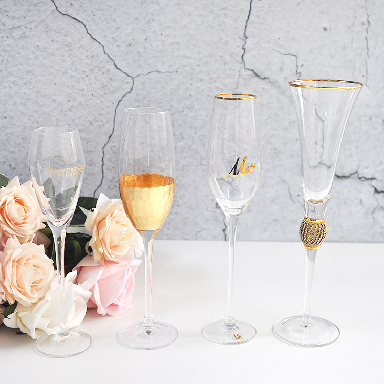Champagne Flutes Toasting Glasses